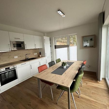 Diemelblick Acht - Ferienhaus Fuer 6 Personen Mit Sauna, Garten Und Dachterrasse Mit Panoramablick Heringhausen Exterior photo