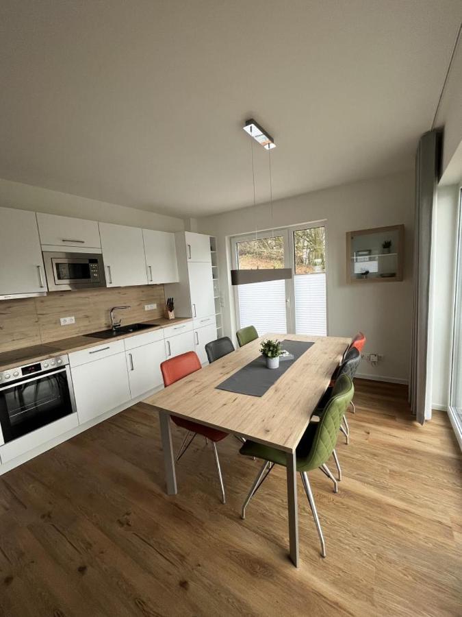 Diemelblick Acht - Ferienhaus Fuer 6 Personen Mit Sauna, Garten Und Dachterrasse Mit Panoramablick Heringhausen Exterior photo
