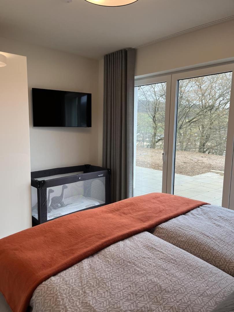Diemelblick Acht - Ferienhaus Fuer 6 Personen Mit Sauna, Garten Und Dachterrasse Mit Panoramablick Heringhausen Exterior photo