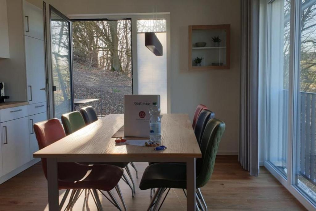 Diemelblick Acht - Ferienhaus Fuer 6 Personen Mit Sauna, Garten Und Dachterrasse Mit Panoramablick Heringhausen Exterior photo